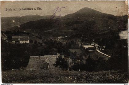 CPA AK SCHNIERLACH - LAPOUTROIE - Blick auf SCHNIERLACH (389789)