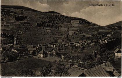 CPA AK SCHNIERLACH - LAPOUTROIE - Panorama - Vue générale (389766)
