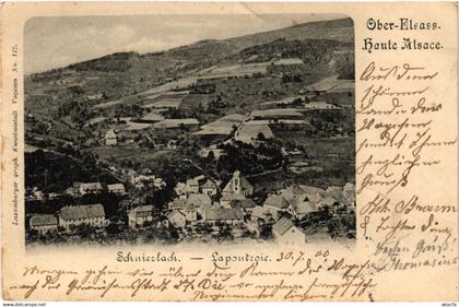 CPA AK SCHNIERLACH - LAPOUTROIE - Totalansicht - Vue générale (389774)
