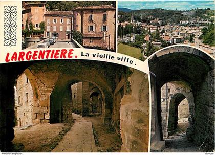 07 - Largentière - La vieille ville - Multivues - CPM - Voir Scans Recto-Verso