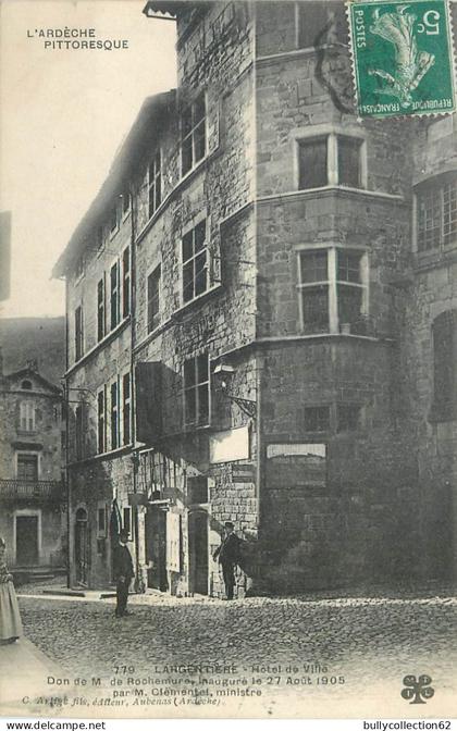 CPA Largentière 07/54