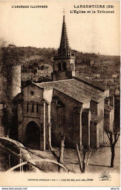 CPA LARGENTIERE L'Église et le Tribunal (398771)