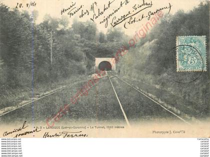 47.  LAROQUE .  Le Tunnel .