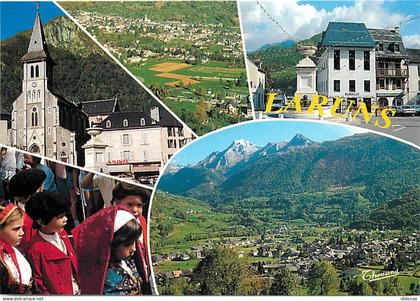 64 - Laruns - Multivues - Folklore - Automobiles - CPM - Voir Scans Recto-Verso