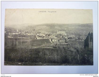 LASSEUBE  :  Vue générale   1910