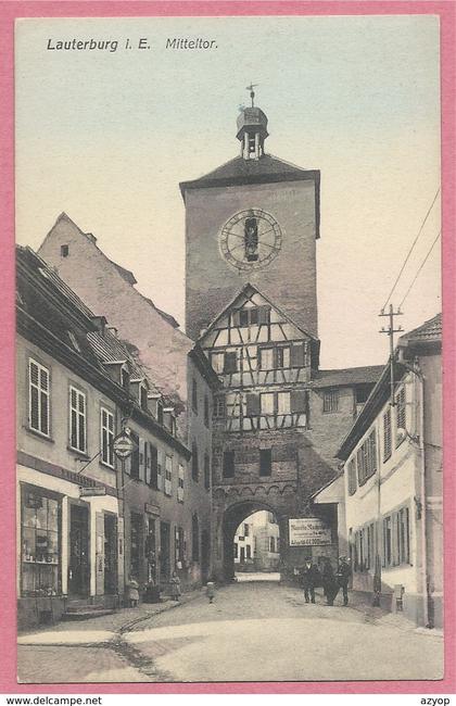 67 - LAUTERBURG - LAUTERBOURG - Mitteltor