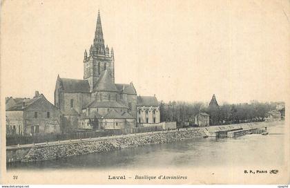 CPA Laval Basilique d'Avesnieres