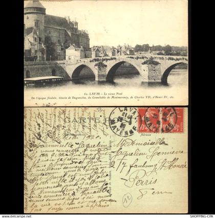 53 - Laval - Le vieux pont