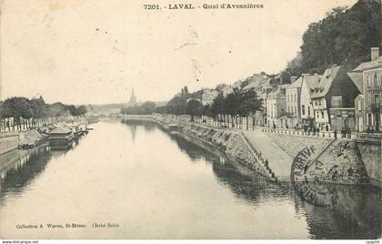 CPA Laval Quai d'Avesnieres