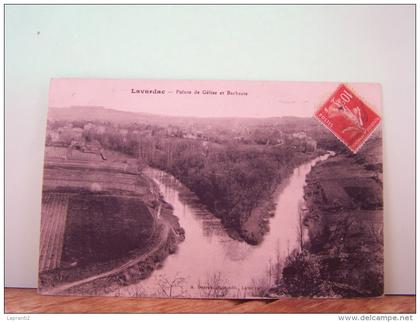 LAVARDAC (LOT ET GARONNE) POINTE DE GELISE ET BARBASTE.