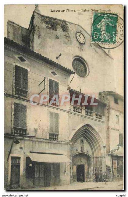 CPA Lavaur Tarn Eglise Saint Francois