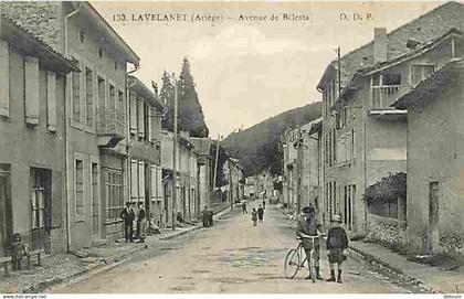 09 - Lavelanet - Avenue de Bélesta - Animée - CPA - Voir Scans Recto-Verso