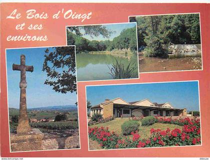 Carte Postale - 69 - Le Bois d'Oingt - Et ses environs - Multivues - Calvaire - Fleurs - CPM - Voir Scans Recto-Verso -