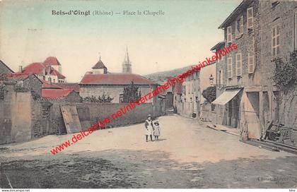Place la Chapelle - Le Bois d'Oingt - (69) Rhône