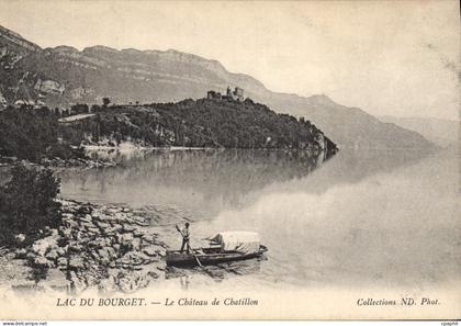 CPA Lac du Bourget Le Chateau de Chatillon