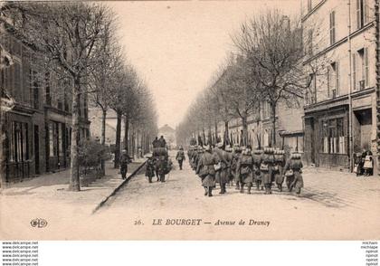 CPA 93 LE BOURGET avenue de Drancy