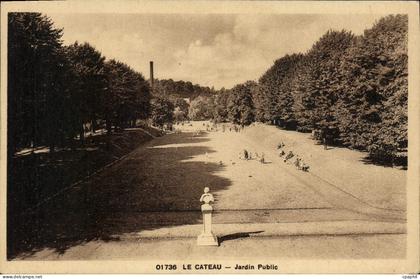 CPA Le Cateau Jardin Public