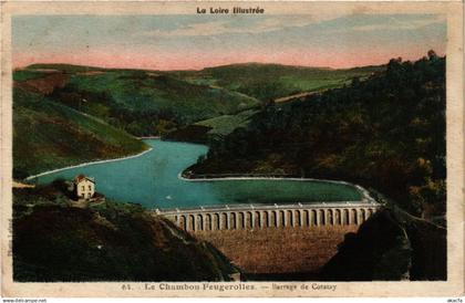 CPA Le CHAMBON-FEUGEROLLES - Barrage de COTATAY (359896)