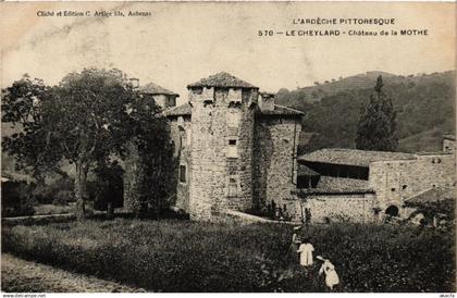 CPA Le CHEYLARD Chateau de la Mothe (398703)