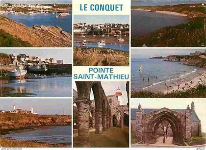 29 - Le Conquet - Pointe Saint Mathieu - Multivues - Bateaux - Voir Scans Recto Verso