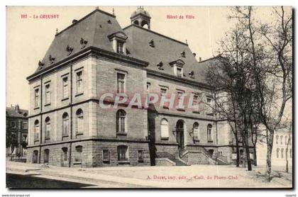 CPA Le Creusot Hotel de ville