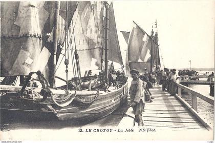CPA Le Crotoy La Jetée