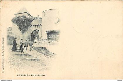 87 - Le Dorat - Porte Bergère - Animée - Précurseur - Carte Neuve - CPA - Voir Scans Recto-Verso