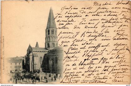 CPA Le DORAT - Église paroissiale (293958)