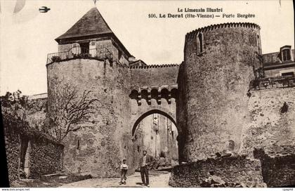 CPA Le Dorat Porte Bergere