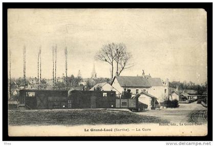 72 Le Grand-Lucé gare train D72D C72143C RH072567