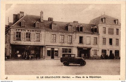 CPA Le Grand Luce Place de la Republique (1429741)