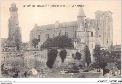 ADOP7-37-0625 - LE GRAND PRESSIGNY - Le château