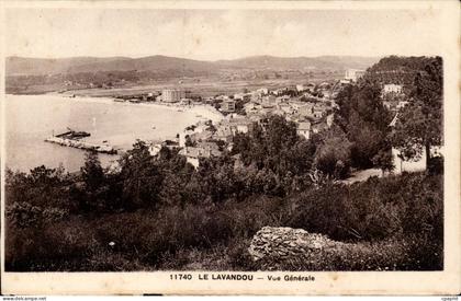 Le Lavandou CPA Vue generale