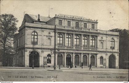 CPA Le Mans Le Theatre