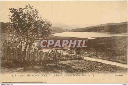 CPA Env du Mont Dore Le Lac de Guery et le Mont Dore