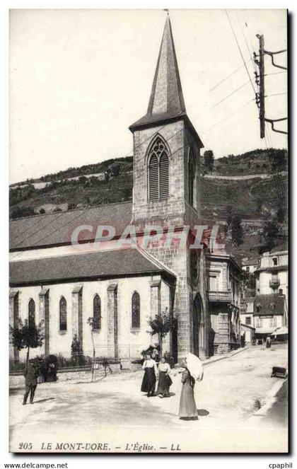 CPA Le Mont Dore L'eglise