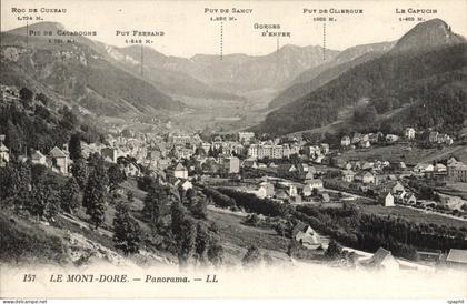 CPA Le Mont Dore Panorama