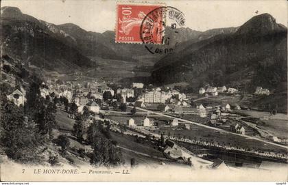 Le Mont Dore - Panorama - CPA