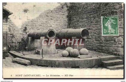 CPA Mont Saint Michel Le Michelettes