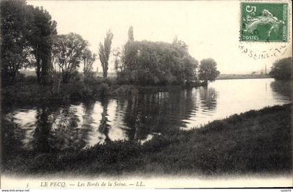 CPA Le Pecq Les Bords De la Seine