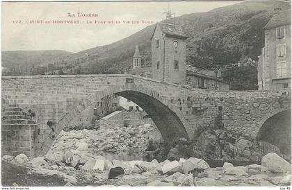 LOZERE / Le Pont de Montvert, Le Pont et la vieille tour