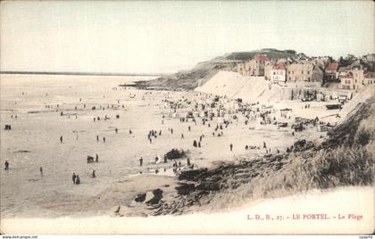 CPA Le Portel La Plage