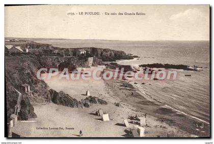 CPA LE POULDU Grands Sables