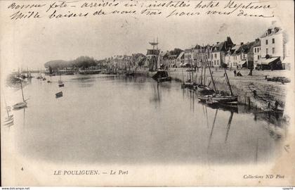CPA Le Pouliguen Le port
