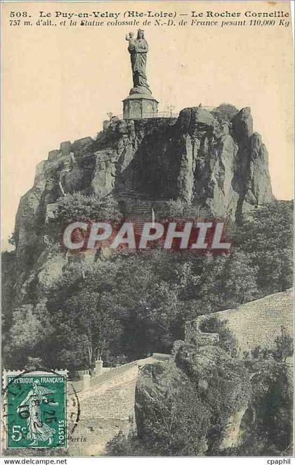 CPA Le Puy en Velay Hte Loire Le Rocher Corneille