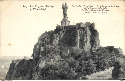 CPA Le Puy en Velay Hte Loire Le Rocher Corneille