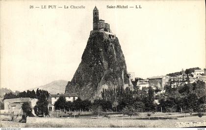 CPA Le Puy En Velay La Chapelle Saint Michel