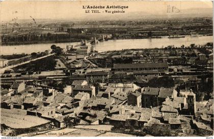 CPA Le TEIL Vue générale (660649)