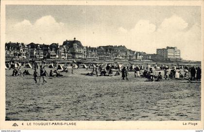 Le Touquet Paris Plage - La Plage - CPA