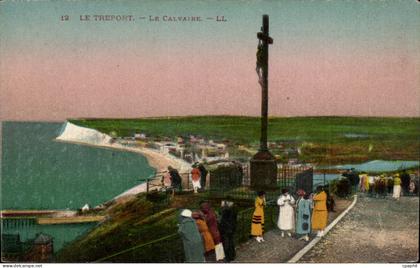 CPA Le Treport Le calvaire